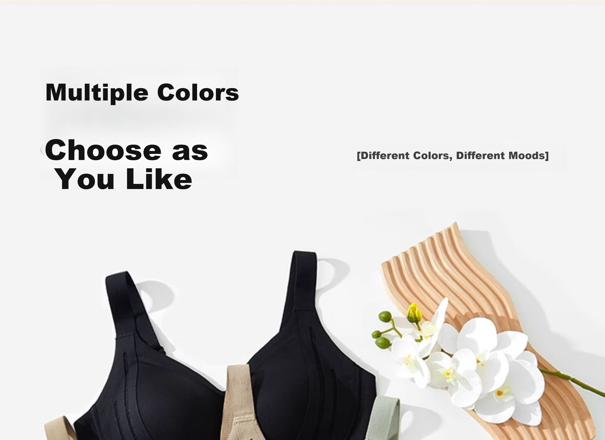 GUJIN Summer Thin Seamless Bra for Women, Minimizing Large Breasts, Lift And Push-Up, Anti-Sagging, Side Support, Shaping Brassiere 17
