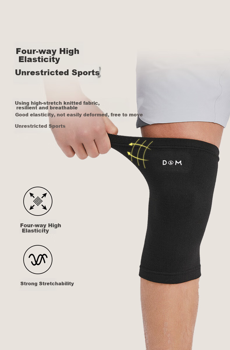 D&M Summer Sports Knee Brace, Imported from Japan, Professional for Men's Running, Basketball, Meniscus, Badminton, Cycling, One Piece 5