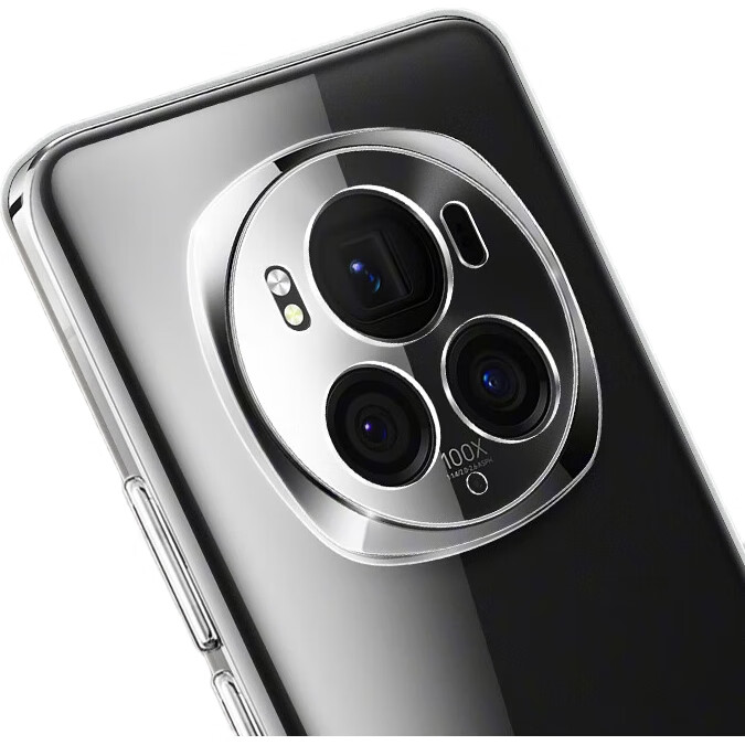 Чехол Freeson для Honor Magic6 Pro, прозрачный, с кольцом-держателем и шнурком