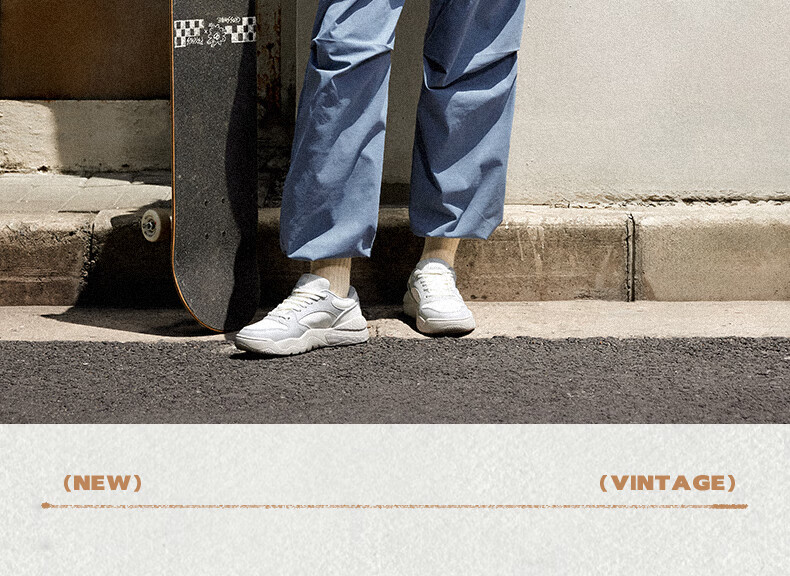 361° Women's Sports Shoes Xingran 5 Autumn Thick Sole Retro Low-top Sneakers Casual Versatile Shoes 682536618-3 3