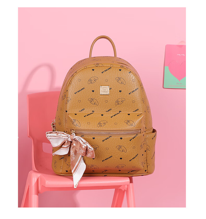 Mesuca X Melody Handbag, Women's Backpack, Cute Printed Bag, Gift Box Set, Birthday Present for Wome 24