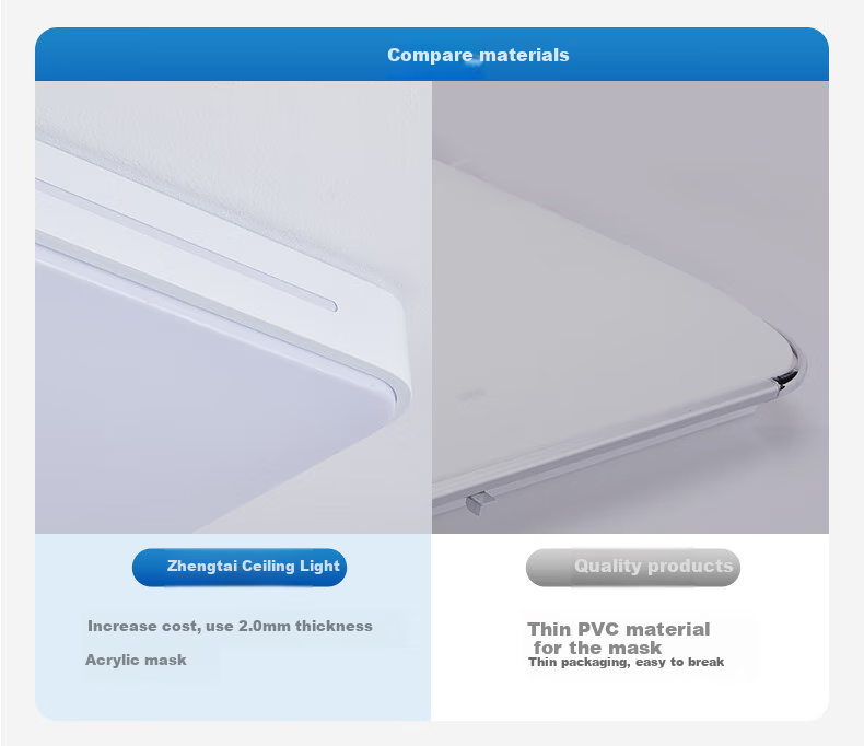 CHNT Ceiling Light, Living Room Main Light, Dimmable, Simple Cream Style LED Bedroom Lighting Set, 108W 5