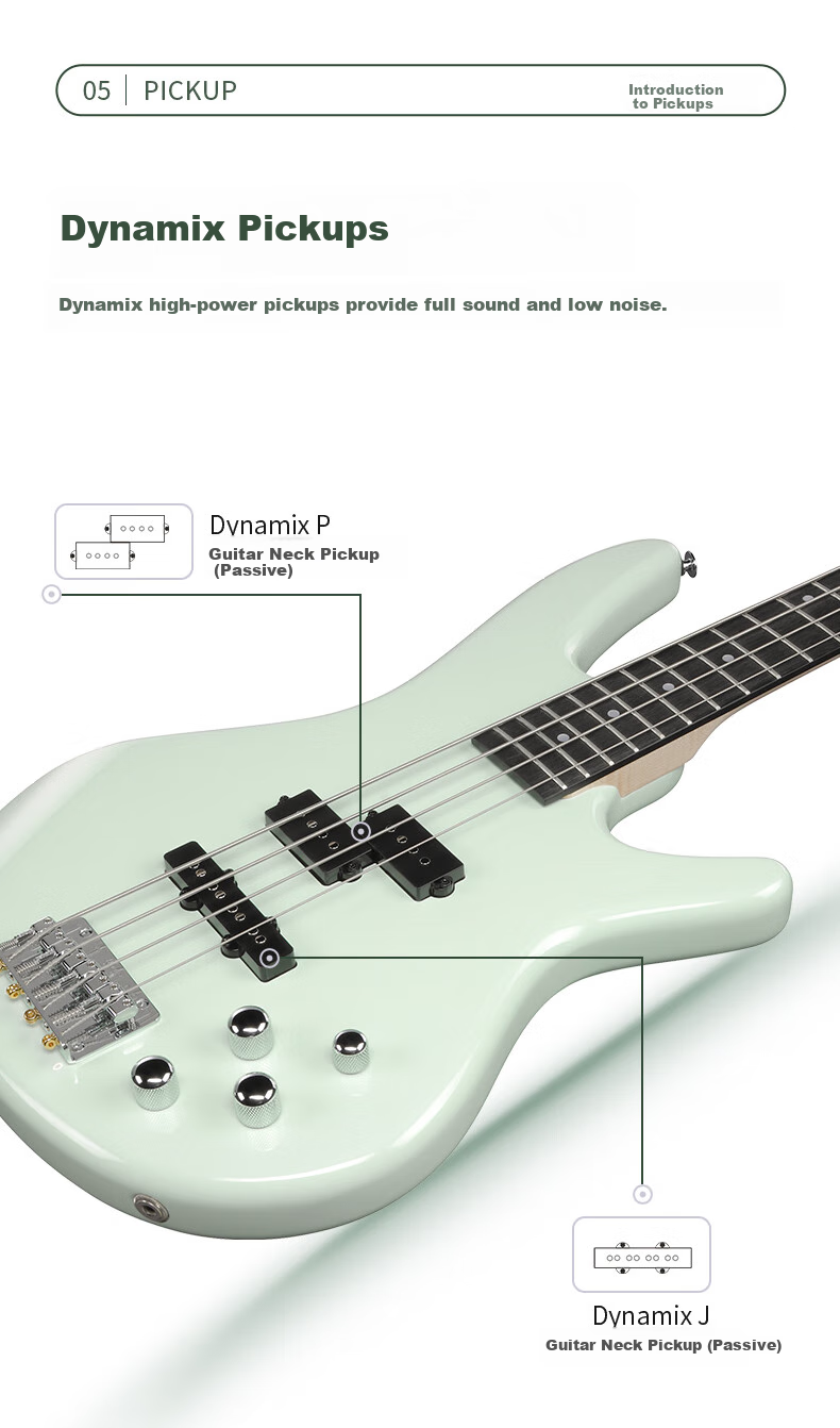 IBANEZ GSR200 Electric Bass Guitar for Students And Beginners, Entry-Level Performance Instrument, Sky Blue Color 7