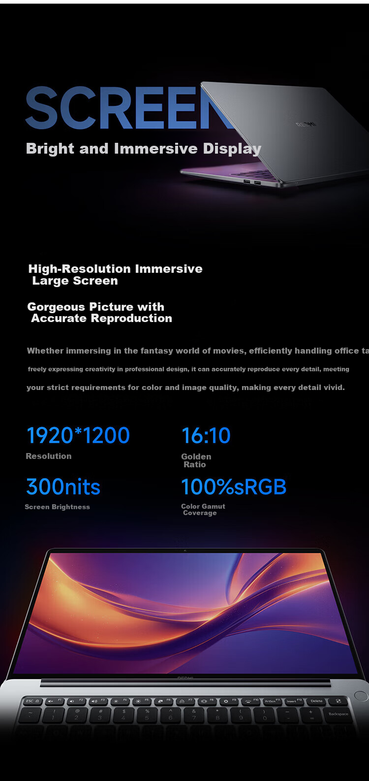 MI Notebook, Redmi Book 14 Refreshed Edition, High-Performance Core Thin And Light Laptop I5, 16GB RAM, 512GB Storage, Suitable for Keeping Crayfish 10