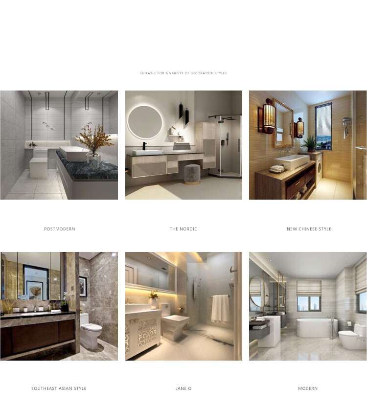 Huakai Star Bathroom Mirror Frameless Wall-Mounted Dressing Mirror with Rounded Beveled Edges 60x80cm 16