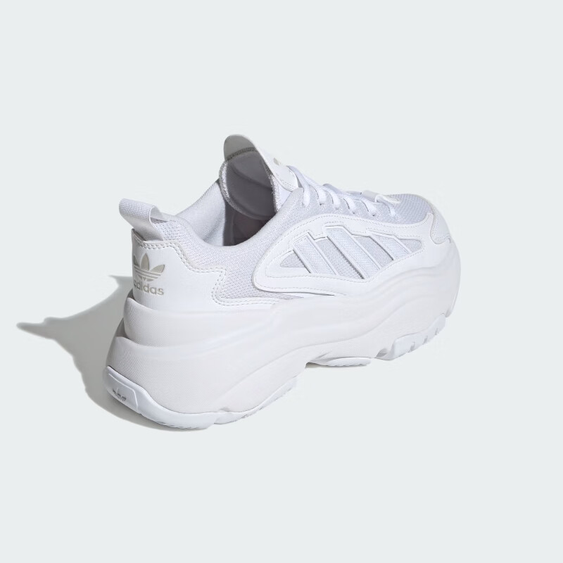 Adidas Trefoil, Women's OZGAIA W Casual Shoes, IG6047, White, Size 36.5 5