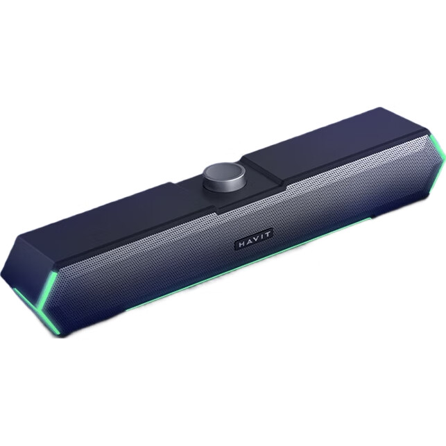 Компьютерная акустика Havit M19, Bluetooth 5.3, USB, RGB подсветка, 2.0, черный