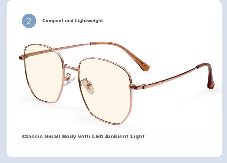 Quark Anti-Blue Light Glasses, UV Protection, Anti-Radiation, Anti-Glare, Non-Prescription Gaming Glasses for Men And Women T844C2 16