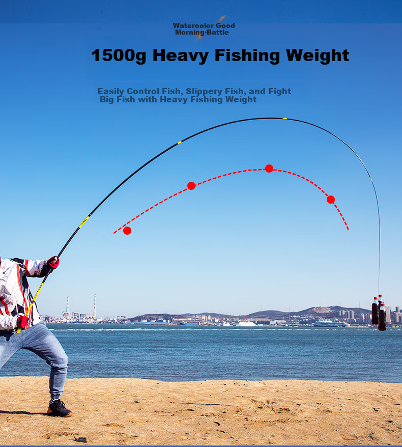 GW 6.3m Yuse Liangchen Zhan Ultra-Light Ultra-Hard 28-Tune Fishing Rod Tai Fishing Rod Hand Rod Comprehensive Fishing Gear 6