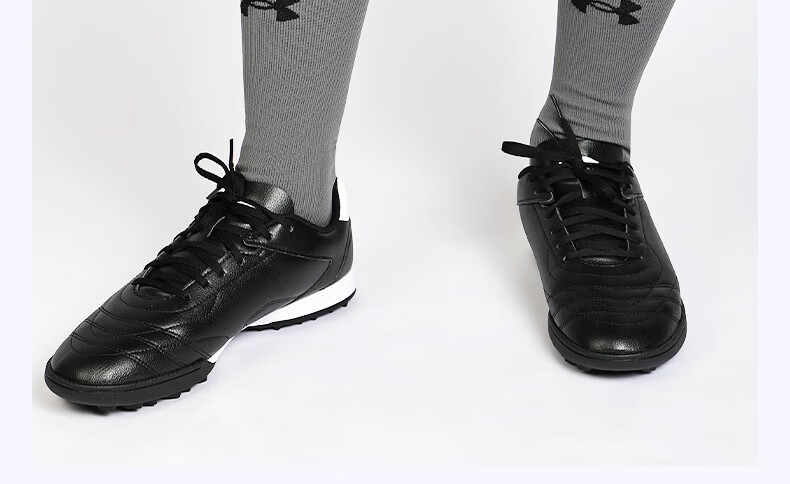 Under Armour Football Socks Long Tube Professional Summer Adult Non-Slip Thin Pair Heather Gray One Size (40-43) 6