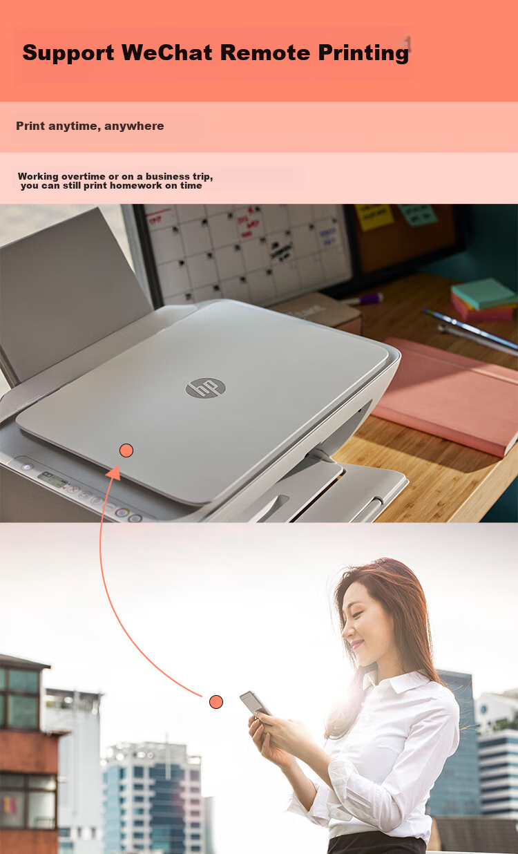HP DJ 2820 Color All-In Home Printer with Wireless Connection, Suitable for Student Homework Printing 6