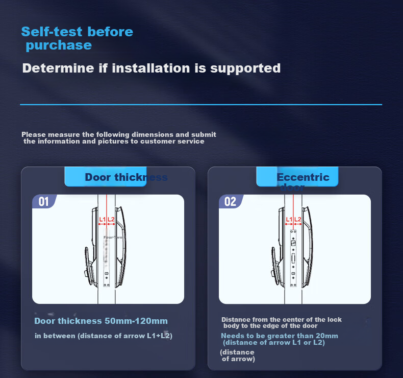 Haier Smart Door Lock P30 Facial Recognition Version Electronic Lock Password Door Lock Entry Door Anti-Theft Door Home Fingerprint Lock 18
