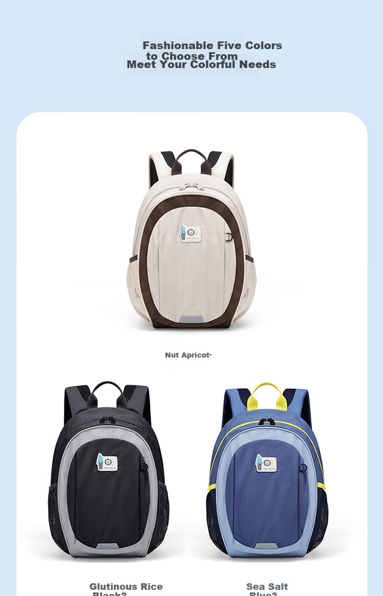 Dijiuchengbao Children's Backpack, Lightweight And Breathable, for Boys And Girls, Suitable for Day Trips, Elementary School Students, Outdoor Learning, Kindergarten Use, Double Shoulder Bag 7
