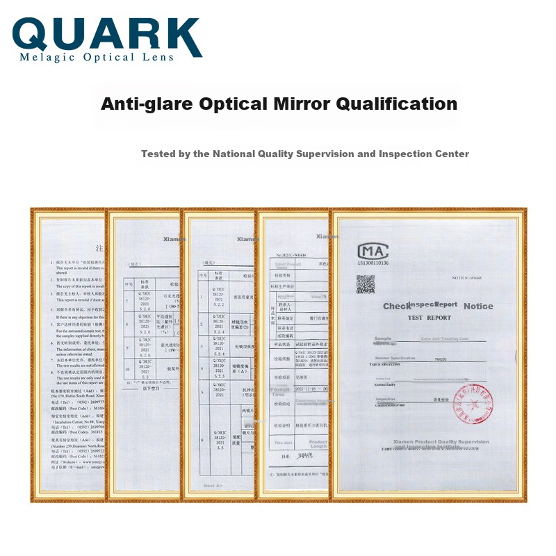 Quark Anti-Blue Light Glasses, UV Protection, Anti-Radiation, Anti-Glare, Non-Prescription Gaming Glasses for Men And Women T844C2