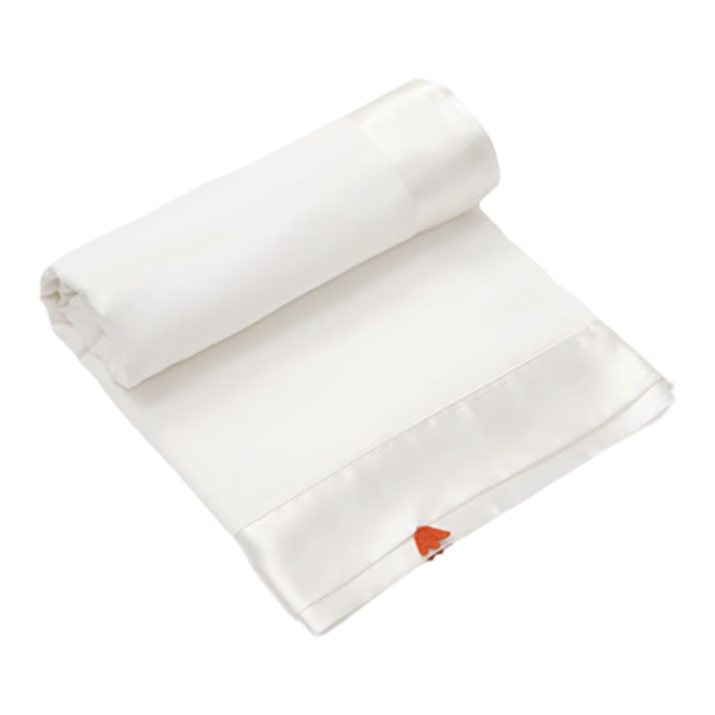LAZY GOOSE Newborn Baby Silk Muslin Blanket, Summer Double-Layer Gauze Swaddle, Nap Blanket, Summer Cooling Quilt