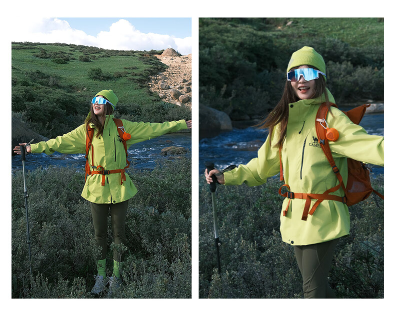 CAMEL Pursuer 2.0 Waterproof Windproof 3-in-1 Jacket 2025 Autumn Winter New Unisex Mountaineering Coat 1