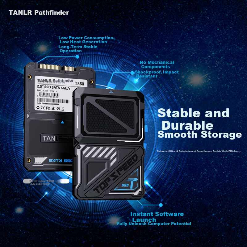 SSD накопитель TANLR T560 Series 256GB SATA 3.0