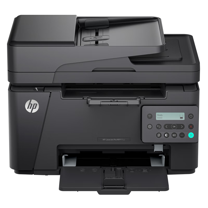 HP M126snw Plus Black And White Laser Wireless Home Printer with Printing, Copying, And Scanning Functions, Wired Network Connection, Continuous Copy And Scan Functions (128 Refreshed Model)