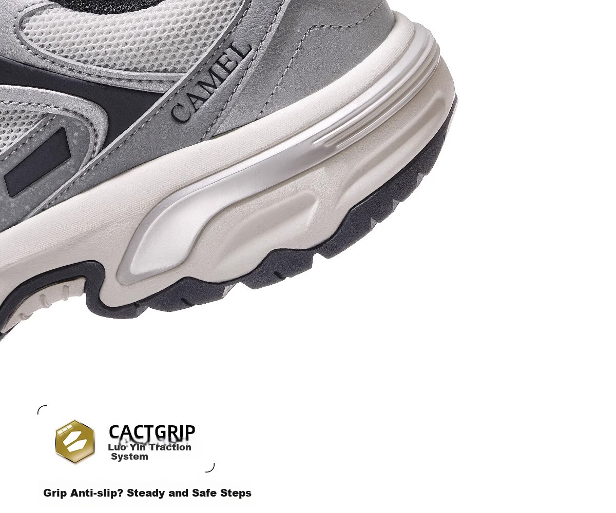 CAMEL Outdoor Casual Shoes, Unisex Hiking Shoes, Sports Footwear, Fashionable Non-Slip Breathable Mountaineering Shoes F15B097051 9