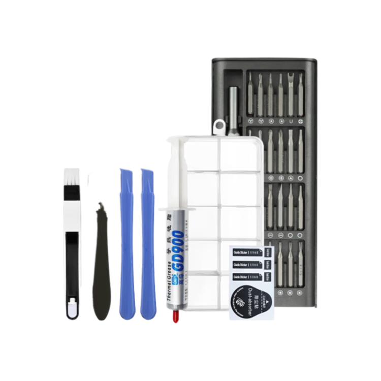 FACE MINI Laptop Cleaning Kit with Silicone Grease Replacement, Computer Disassembly Tools, Shin-Etsu 7921 (2g), CPU Cooling Screwdriver