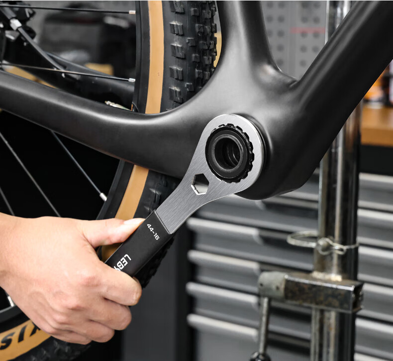 LEBYCLE Integrated Crankset Bottom Bracket Wrench Shimano GXP Speed Link BB Removal Bicycle Tool Center Lock Disc Brake Rotor 7