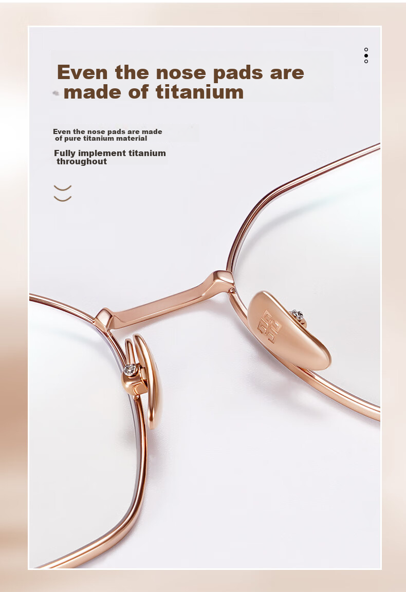 Xiyanghong Anti-Blue Light Reading Glasses, Portable High-Definition, High-Quality Brand Genuine Presbyopic Glasses for Women, A113G, 150 Degrees 3