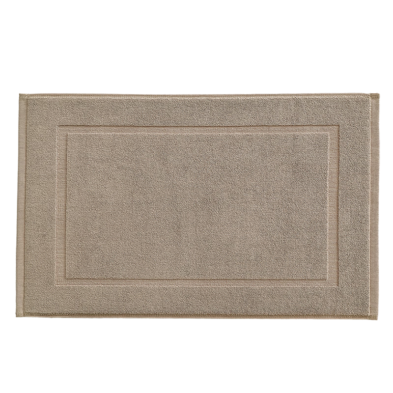 Baineng Pure Cotton Hotel Bathroom Door Water Absorption Mat Toilet Floor Mat 40x60cm