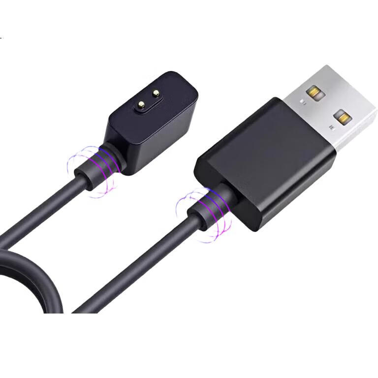 Кабель Masentek для зарядки Xiaomi Band 7 Pro, Redmi Watch 2/3 Lite, магнитный, черный, 60 см