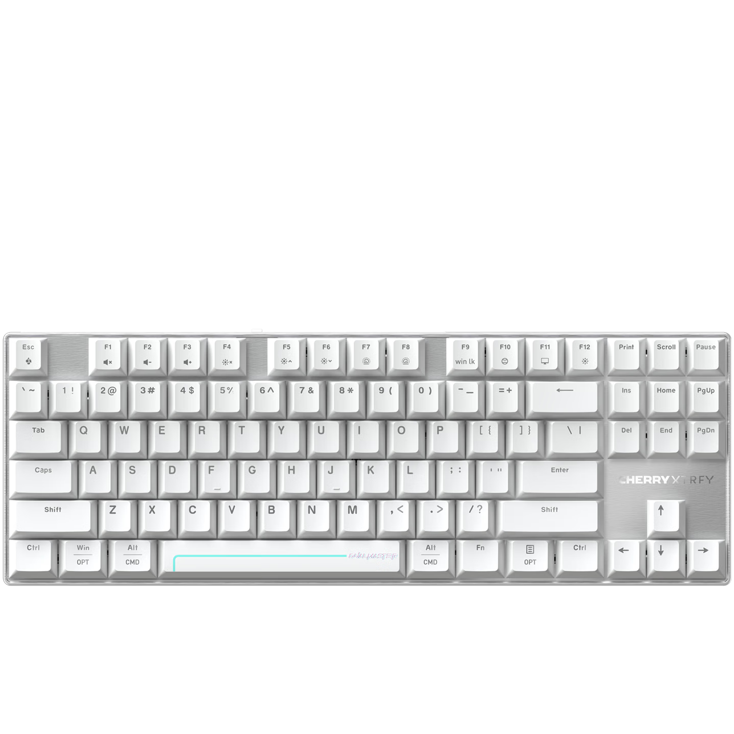 CHERRY [With F Key] Dual Magnetic Switch Keyboard, Tri-Mode Wireless Keyboard RT0.01, Gaming E-Sports Jiangsu Huwei Contract PUBG, Magnetic And Mechanical Switches Compatible