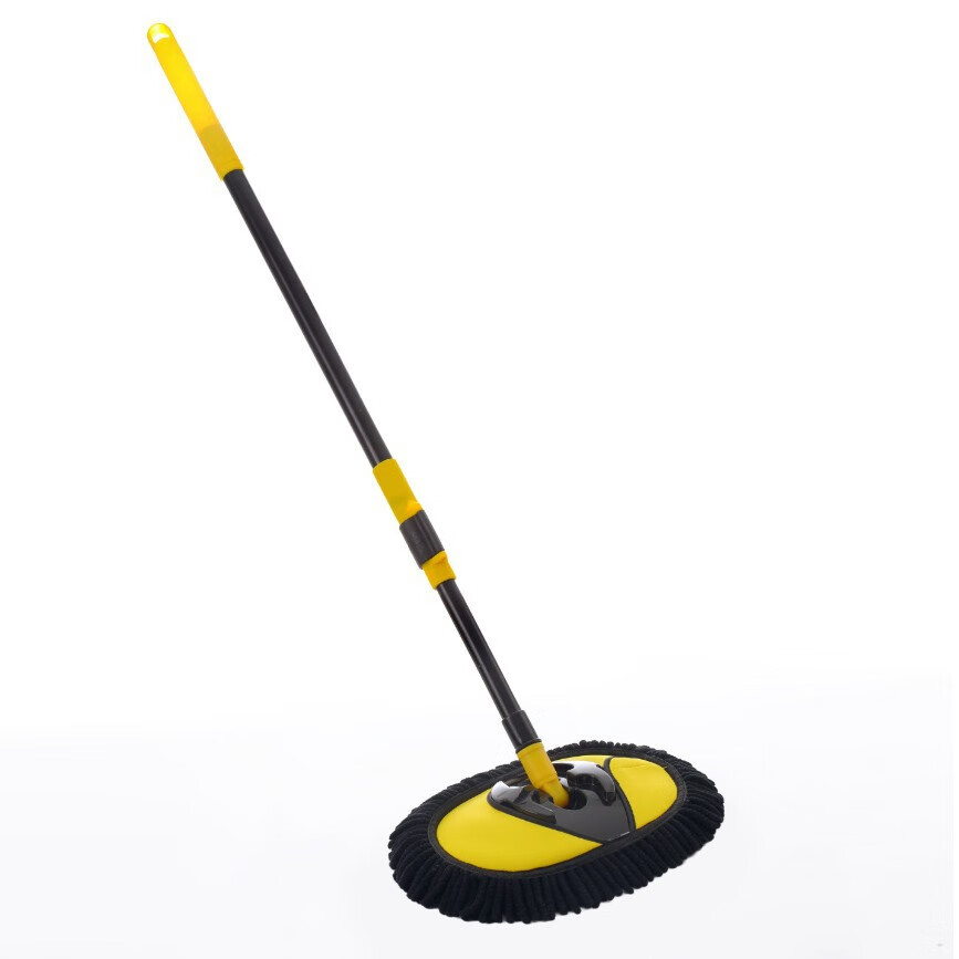 MEIJIARIJI Car Wash Mop, Professional Car-Specific Brush 126cm with Soft Bristles, Extendable Car Cleaning Tool And Washing Gadget