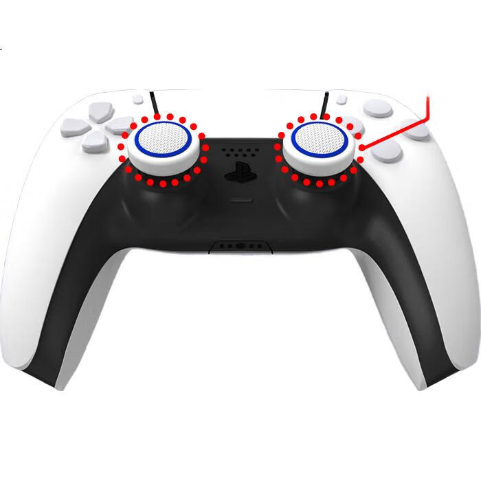Силиконовые накладки на джойстики IINE для контроллеров PS5/Switch Pro, Xbox/PS4, противоскользящие, защищающие от пота