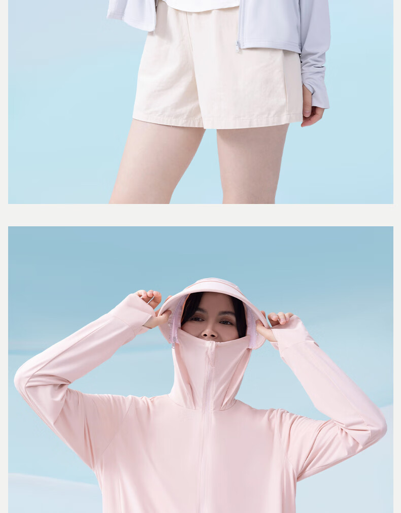 LangSha Women's Ice Silk Cooling UV Protection Sun Jacket Lightweight Breathable Comfortable Outdoor Sports Skin Jacket 3