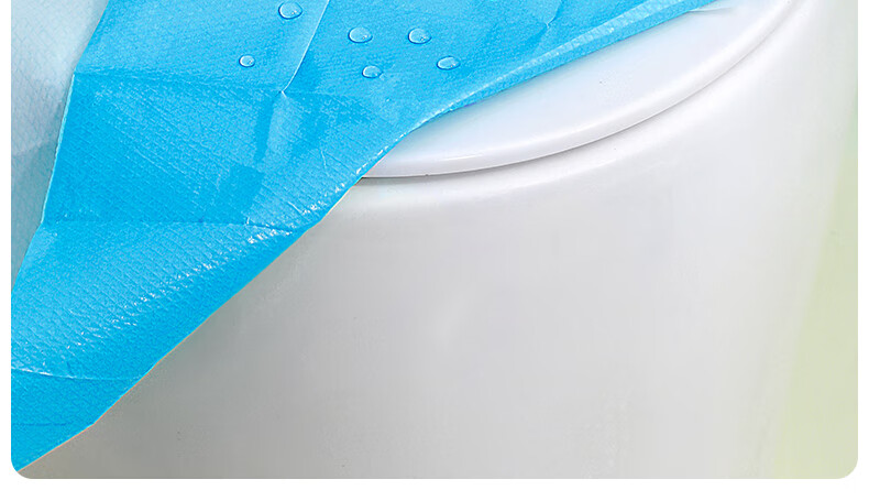 Briars Disposable Toilet Seat Covers Universal Type 0 Series Sterile Extended Length 50 Pieces Blue 10 Pieces/pack 10