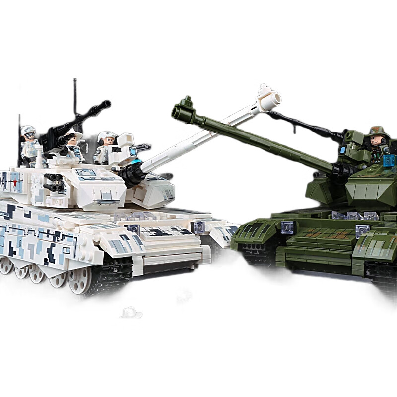 Конструктор "Китайский военный танк 99А" от Dayishou, модель танка для сборки, игрушка для мальчиков от 6-12 лет, подарок на день рождения