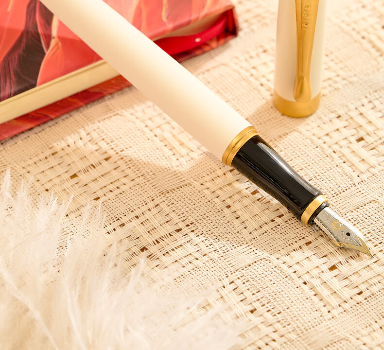 HERO Graduation Gift Fountain Pen Huaxia Land Danxia Series Luxury Business Gift Men Women Birthday Signature Ink Notebook Gift Box Siyeblack 6