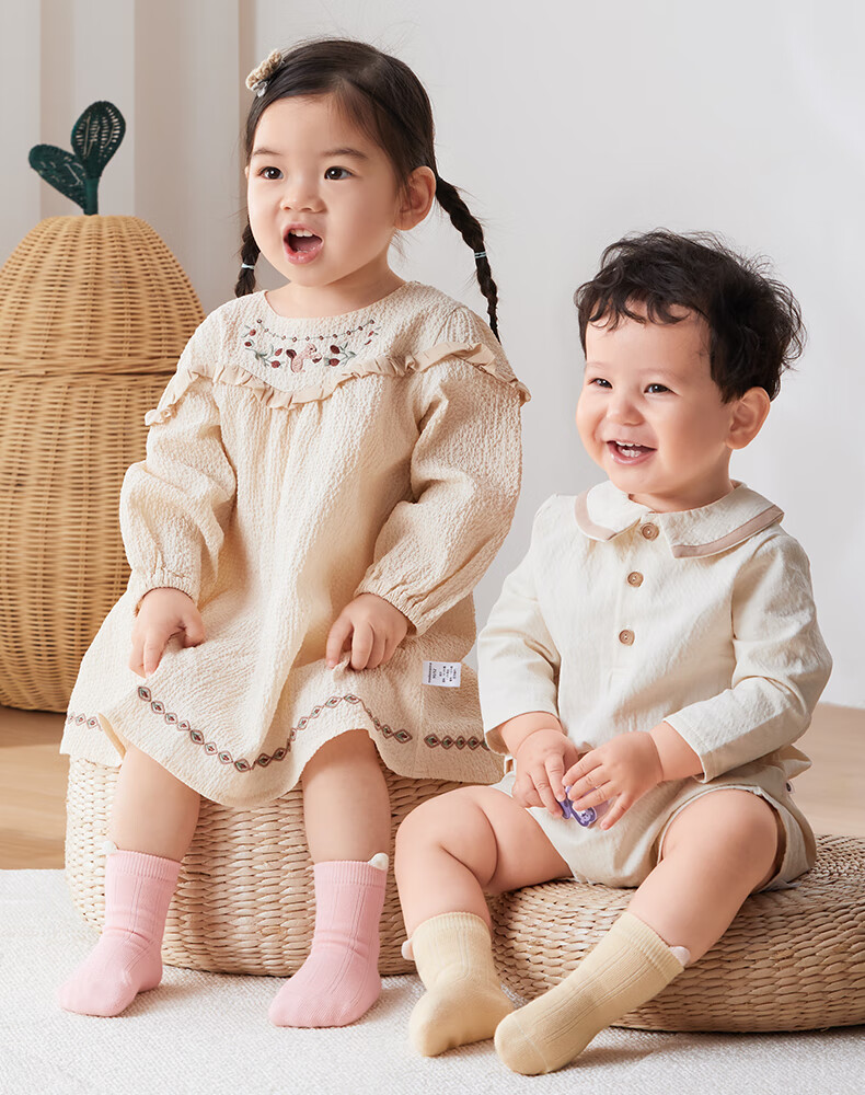Shiyuejiejing Baby Socks, Summer Mid-Calf Socks for Boys And Girls, Newborn Cotton Socks, Breathable Children's Socks for All Seasons, Class A 2