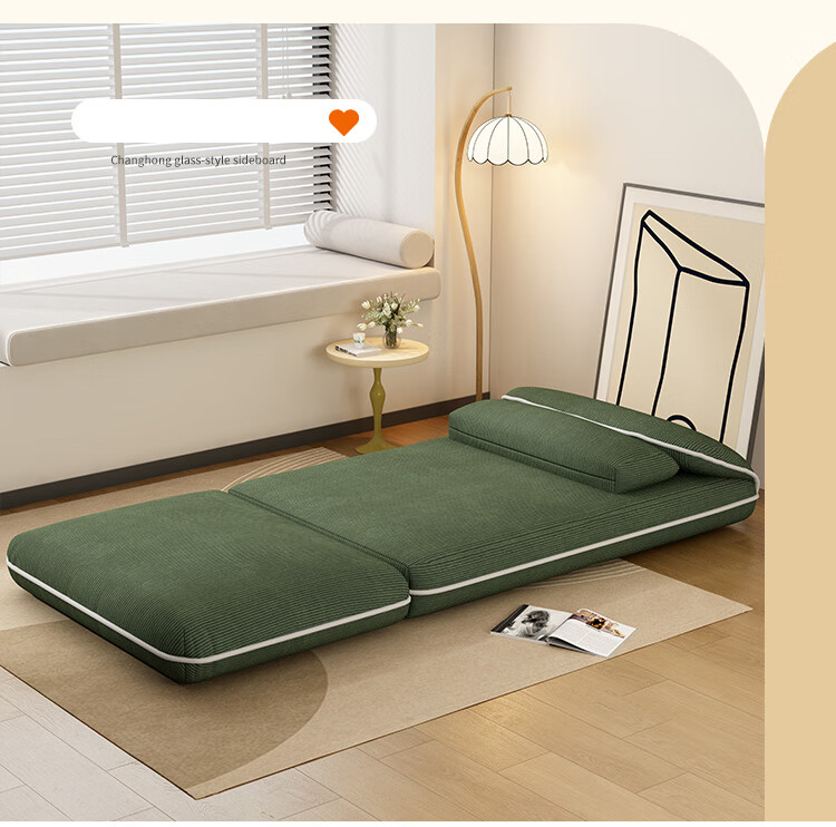 Yupin Balcony Lazy Sofa Bed Integrated Folding Single Bed Dual-use Bedroom Sofa Bay Window Tatami S350 5