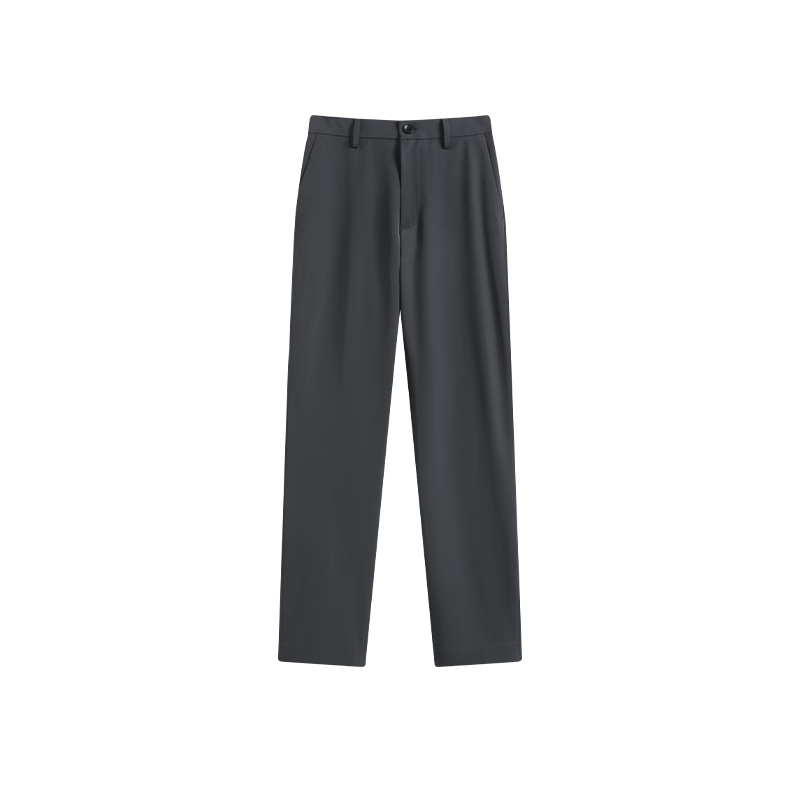 JD Original Men's Dress Pants, Business Wrinkle-Resistant Versatile Straight-Leg Casual Trousers for Spring And Autumn, Men's Suit Pants, Gray, Size 33