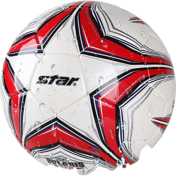 Футбольный мяч Star SB375F, размер 5, профессиональный, для взрослых, ручная прошивка, PU, FIFA Certified