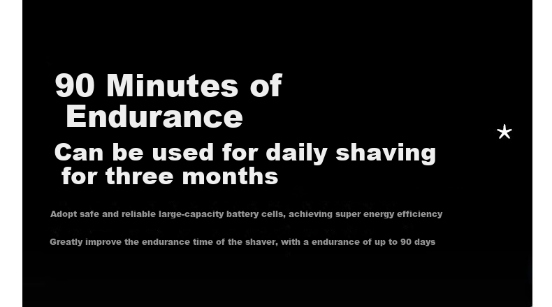 FLYCO F005 Electric Shaver Men's Electric Reciprocating Razor Full Body Washable Portable Birthday Gift for Boyfriend Husband Father Starry Gray 30
