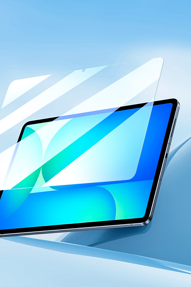 BIAZE High-Definition Tempered Glass Screen Protector for Samsung Tab A9+ (2024 Model), 11-Inch Tablet Protective Film, Full Coverage, Wear-Resistant, Scratch-Proof, Anti-Fingerprint, PM213-High Definitio 12