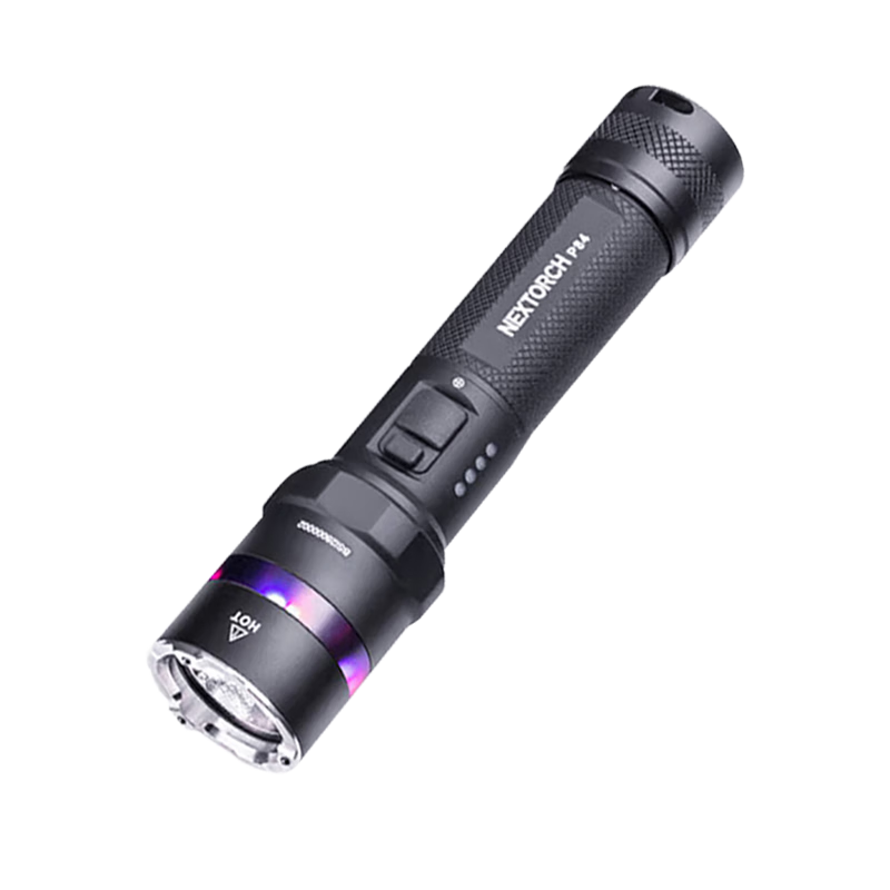 NEXTORCH P84 Red Blue Flash Duty High Brightness Flashlight 3700 Lumens Ultra Bright Outdoor Long Battery Life Emergency Torch