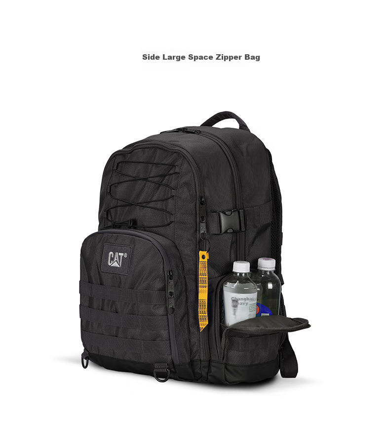 CAT Backpack, Laptop Bag, Outdoor Sports Hiking Bag, 15/16 Inch Large Capacity Men's Schoolbag, Black, 84175 5
