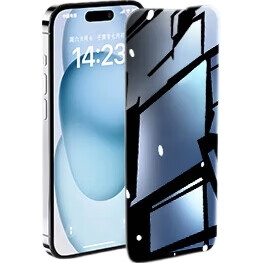 Защитное стекло PISEN для iPhone 15 Pro Max, полное покрытие, кристально чистое, противоударное, противоскользящее, против отпечатков пальцев, 2 шт.
