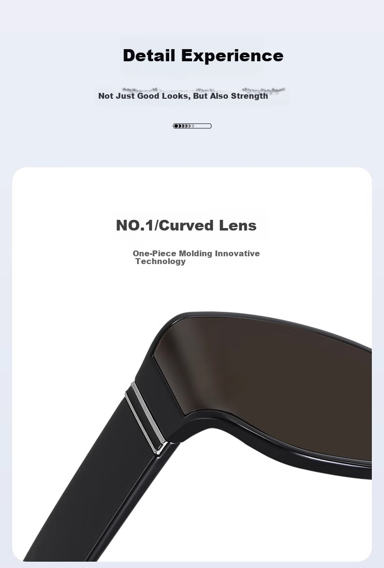 Fenchi Men's Sunglasses, 2025 New Model, Curved Screen, UV Protection, Specially Designed for Driving, High-End Feel, Wang Hedi's Same Style Sunglasses 9
