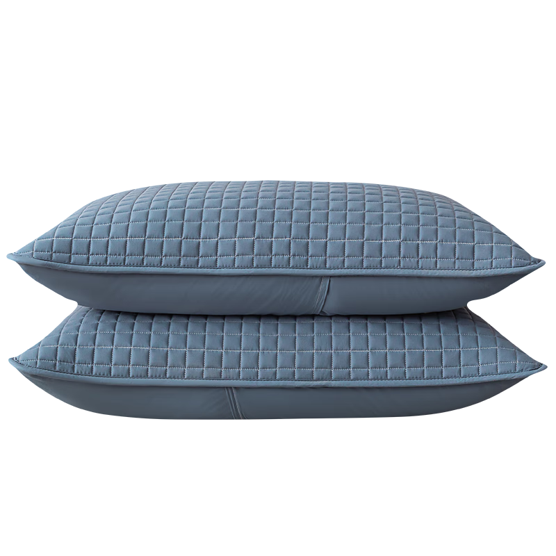 Wuyinliangpin Class A Quilted Anti-Dirt Pillowcase, 48x74cm, One Pair, Student Dormitory And Home Use Pillow Cover
