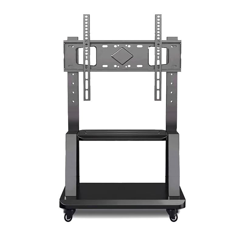 Aige Mobile TV Stand for 32-75 Inch TVs, Universal Floor-Standing TV Mount, TV Cart, Video Conference Display Mobile Trolley Floor TV Stand