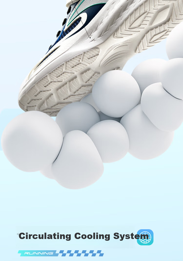 ANTA Children's Sports Shoes, Boys' Summer Mesh Breathable Running Shoes, Big Kids' Sneakers A12525501 5