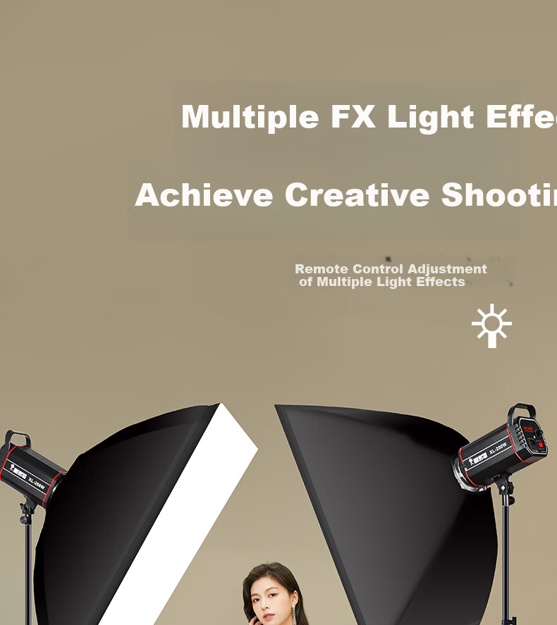 Hakutatz XL-200W Softbox Kit, Live Streaming Fill Light, Professional Photography Lighting, Continuous Soft Sunlight Lamp, Children's Photo And Video Portrait Light, Streamer Clothing Light Box Equipment 19