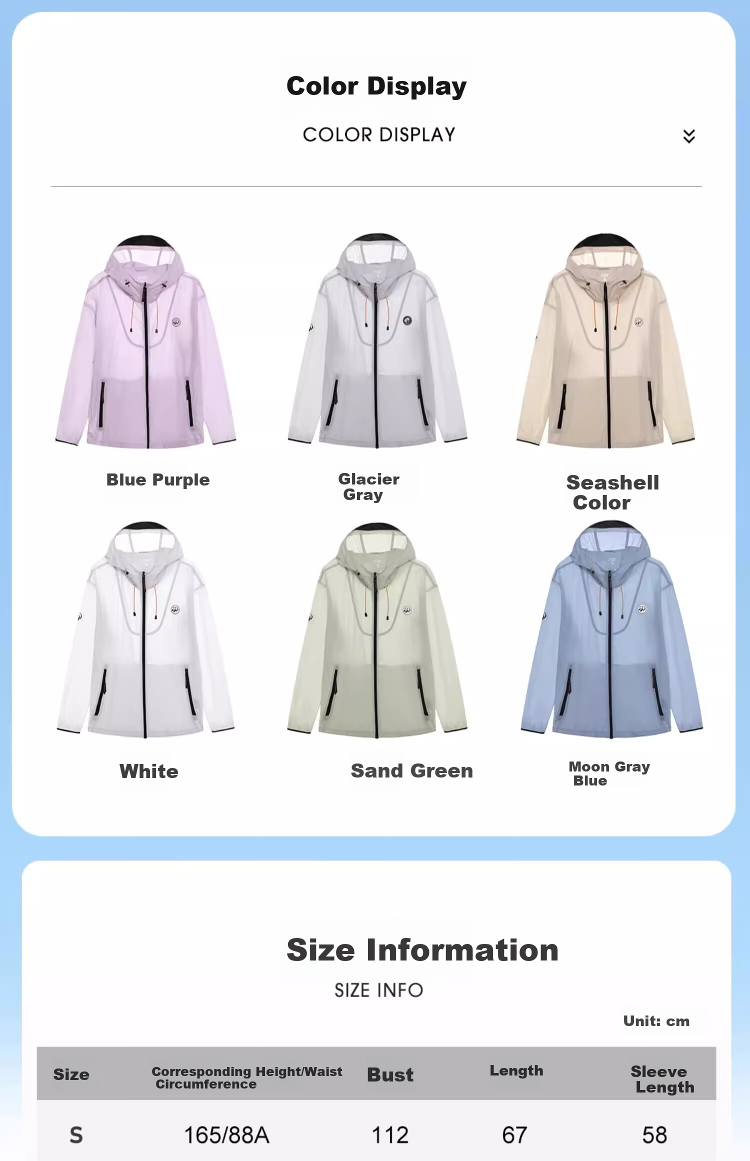 CAMEL [Panda Collaboration] Outdoor Sun Protection Clothing UFP50+ UV Protection Level 4 Water-Repellent Sun Protection Garment Shanqiao 3.0 2XL 12